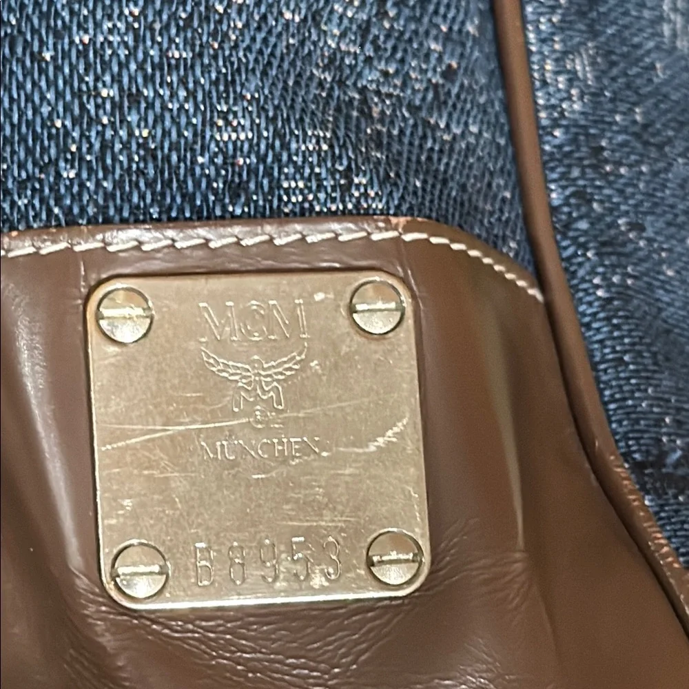 MCM Denim Shoulder Bag - Picture 10 of 16